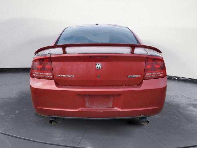 2B3KA73W96H369203 - 2006 DODGE CHARGER SRT-8 RED photo 6