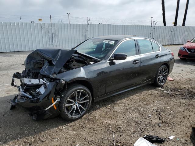 3MW5R7J05M8C17961 - 2021 BMW 330XI Черный фото 1