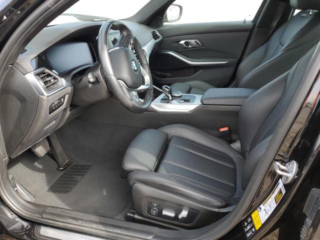 3MW5R7J05M8C17961 - 2021 BMW 330XI Черный фото 7