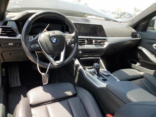 3MW5R7J05M8C17961 - 2021 BMW 330XI Черный фото 8