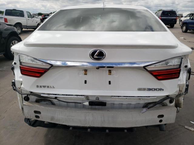 JTHBW1GG3G2125118 - 2016 LEXUS ES 300H WHITE photo 6