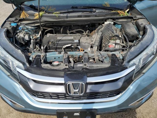 2HKRM4H53FH700643 - 2015 HONDA CR-V EX GREEN photo 12