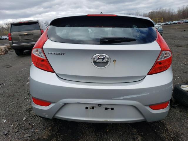 KMHCU5AE3DU088688 - 2013 HYUNDAI ACCENT GLS SILVER photo 6