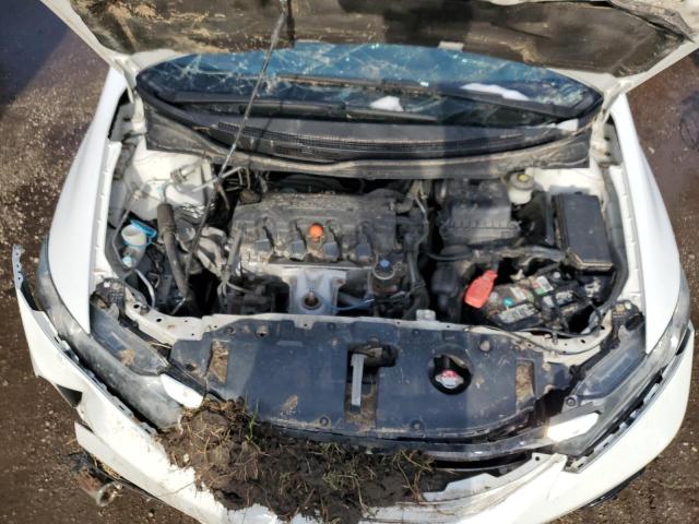 19XFB2F94FE042967 - 2015 HONDA CIVIC EXL WHITE photo 11
