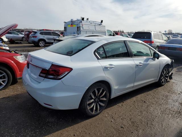 19XFB2F94FE042967 - 2015 HONDA CIVIC EXL WHITE photo 3