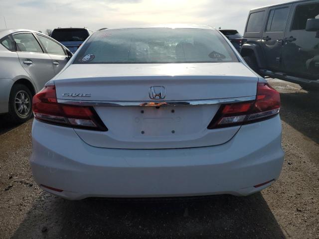 19XFB2F94FE042967 - 2015 HONDA CIVIC EXL WHITE photo 6
