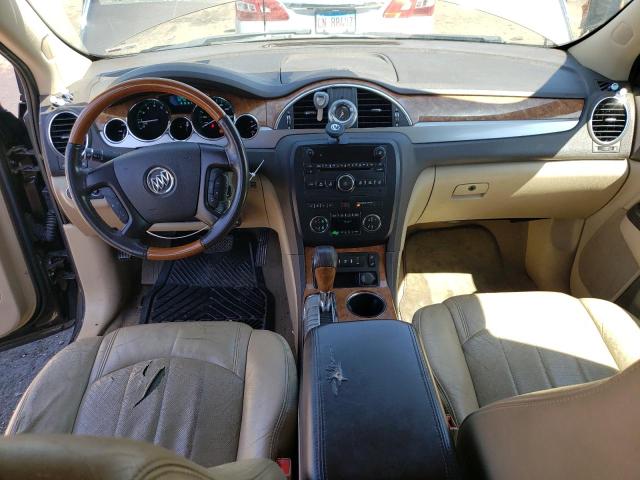 5GAKRBED0BJ349616 - 2011 BUICK ENCLAVE CXL BROWN photo 8