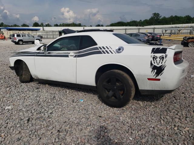 2B3CJ4DG8BH532086 - 2011 DODGE CHALLENGER WHITE photo 2