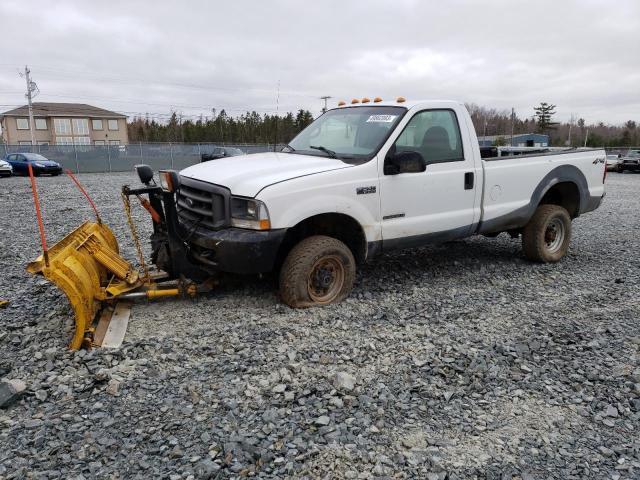 1FTSF31F52EA45954 - 2002 FORD F350 SRW SUPER DUTY WHITE photo 1