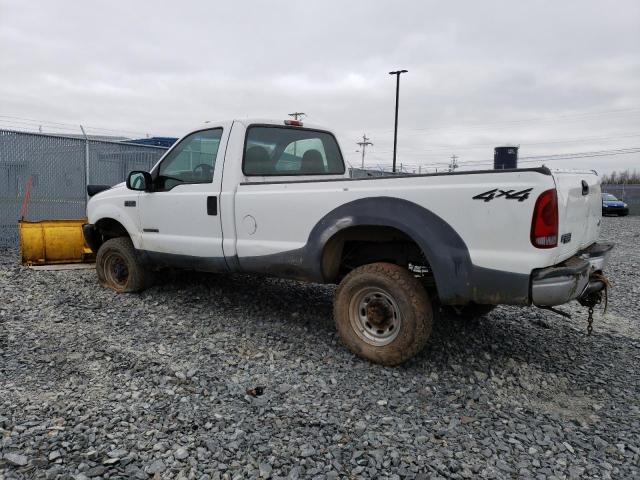 1FTSF31F52EA45954 - 2002 FORD F350 SRW SUPER DUTY WHITE photo 2