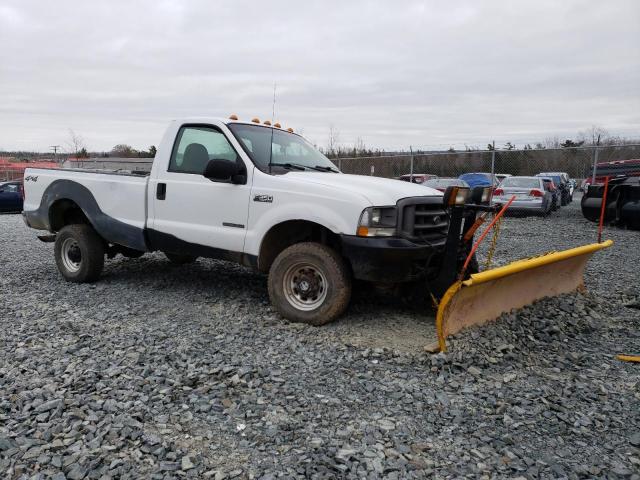 1FTSF31F52EA45954 - 2002 FORD F350 SRW SUPER DUTY WHITE photo 4