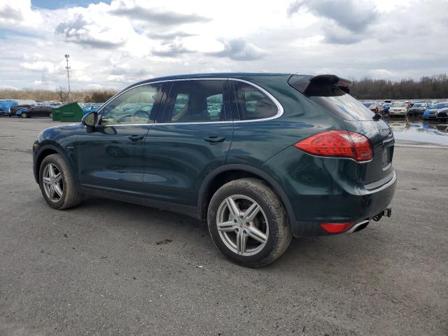 WP1AE2A23BLA92237 - 2011 PORSCHE CAYENNE S HYBRID GREEN photo 2