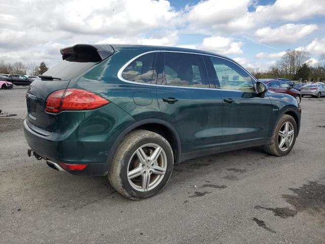 WP1AE2A23BLA92237 - 2011 PORSCHE CAYENNE S HYBRID GREEN photo 3