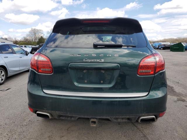 WP1AE2A23BLA92237 - 2011 PORSCHE CAYENNE S HYBRID GREEN photo 6