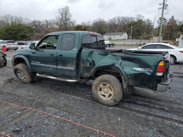 5TBBT44113S377425 - 2003 TOYOTA TUNDRA ACCESS CAB SR5 GREEN photo 2