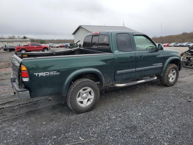 5TBBT44113S377425 - 2003 TOYOTA TUNDRA ACCESS CAB SR5 GREEN photo 3