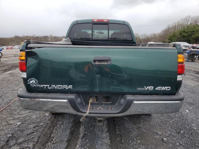 5TBBT44113S377425 - 2003 TOYOTA TUNDRA ACCESS CAB SR5 GREEN photo 6