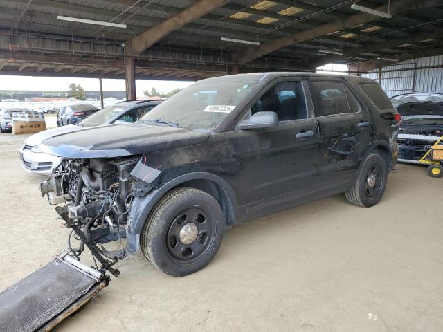 1FM5K8AR5HGD57975 - 2017 FORD EXPLORER POLICE INTERCEPTOR 黑色 照片 1