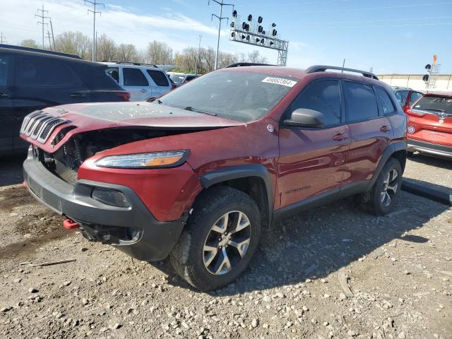 1C4PJMBSXGW326235 - 2016 JEEP CHEROKEE TRAILHAWK MAROON photo 1