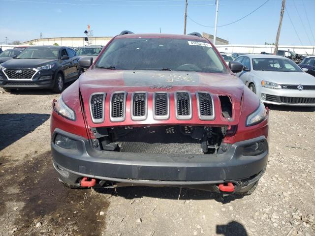 1C4PJMBSXGW326235 - 2016 JEEP CHEROKEE TRAILHAWK MAROON photo 5