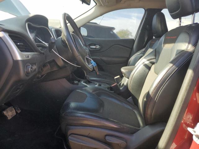 1C4PJMBSXGW326235 - 2016 JEEP CHEROKEE TRAILHAWK MAROON photo 7