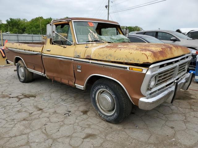 F25MUU41348 - 1974 FORD F250 BROWN photo 4