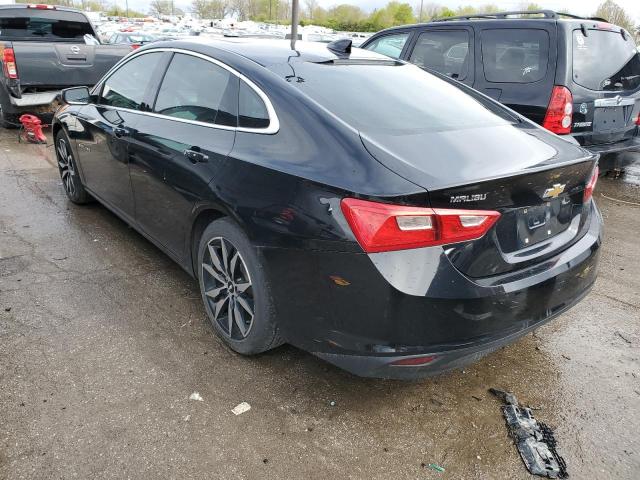 1G1ZE5ST9GF232285 - 2016 CHEVROLET MALIBU LT BLACK photo 2