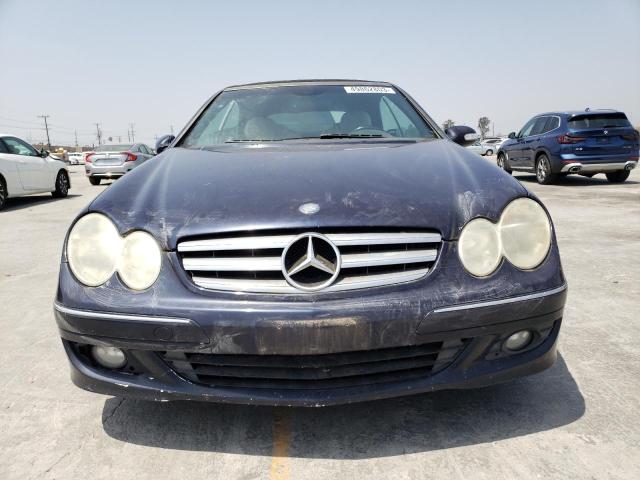 WDBTK56FX8F252362 - 2008 MERCEDES-BENZ CLK 350 BLUE photo 5