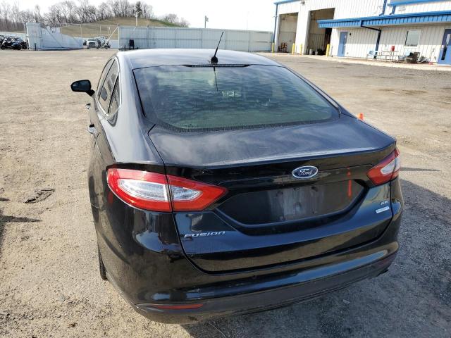 3FA6P0HD6GR155892 - 2016 FORD FUSION SE BLACK photo 6