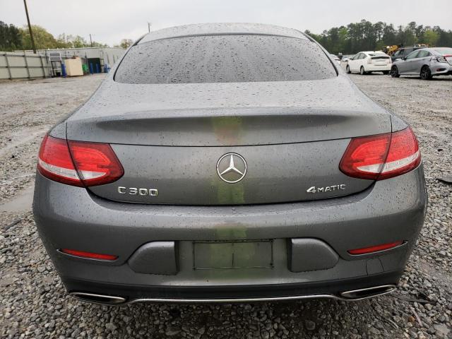 WDDWJ4KB5HF389763 - 2017 MERCEDES-BENZ C 300 4MATIC GRAY photo 6