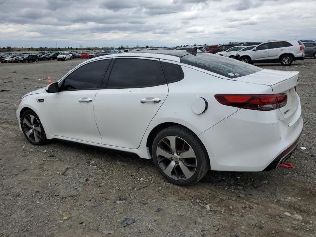 5XXGW4L29GG025439 - 2016 KIA OPTIMA SX WHITE photo 2