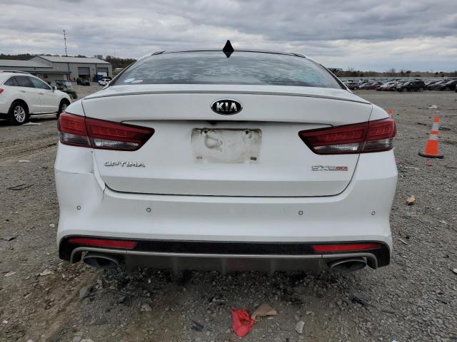 5XXGW4L29GG025439 - 2016 KIA OPTIMA SX WHITE photo 6