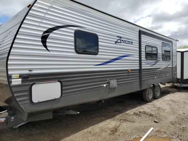 4V0TC2820HJ011758 - 2017 CAMP 5TH WHEEL SILVER photo 10