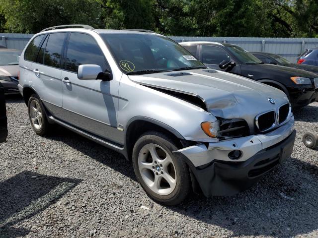 5UXFA53562LP47422 - 2002 BMW X5 3.0I SILVER photo 4