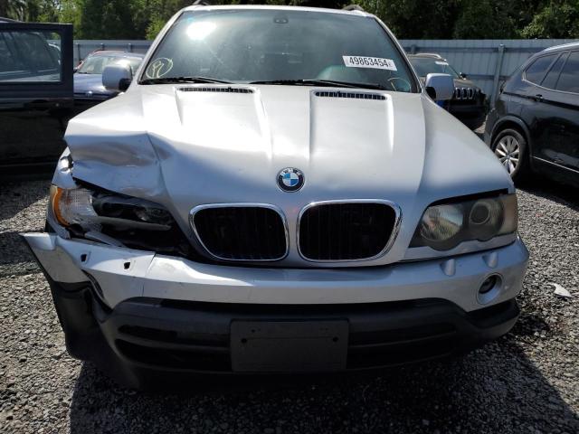 5UXFA53562LP47422 - 2002 BMW X5 3.0I SILVER photo 5