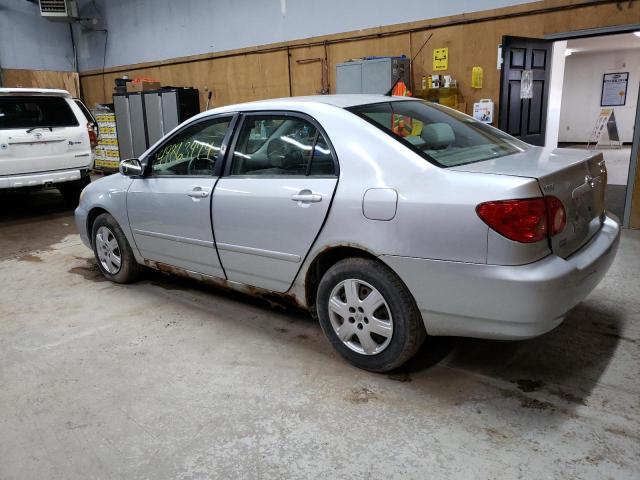 2T1BR32E37C815785 - 2007 TOYOTA COROLLA CE SILVER photo 2