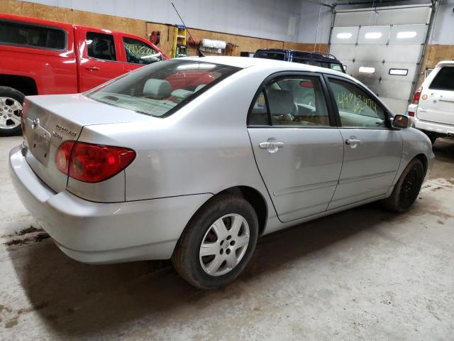 2T1BR32E37C815785 - 2007 TOYOTA COROLLA CE SILVER photo 3