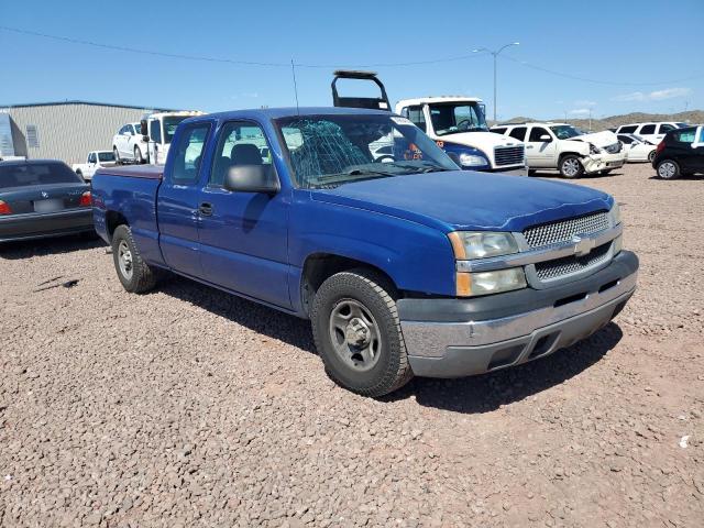 1GCEC19X04Z313117 - 2004 CHEVROLET SILVERADO C1500 BLUE photo 4