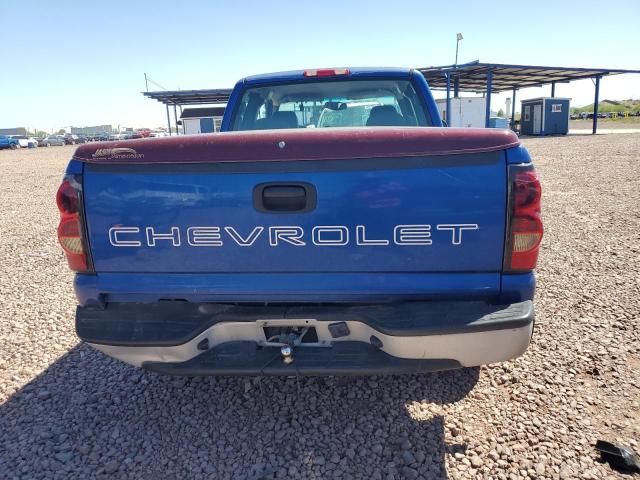 1GCEC19X04Z313117 - 2004 CHEVROLET SILVERADO C1500 BLUE photo 6