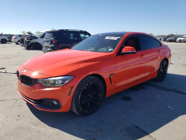 WBA4J3C5XJBG97156 - 2018 BMW 430XI GRAN COUPE ORANGE photo 1