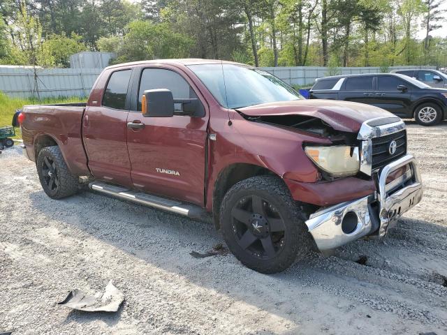 5TBRT54188S457672 - 2008 TOYOTA TUNDRA DOUBLE CAB BURGUNDY photo 4