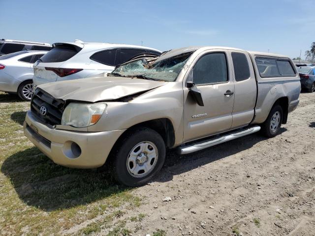 5TETX22NX7Z465957 - 2007 TOYOTA TACOMA ACCESS CAB ბეჟი ფოტო 1
