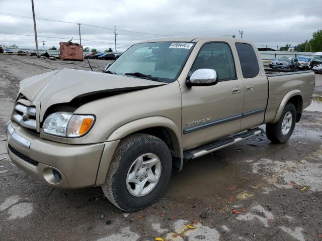 5TBRN34133S436462 - 2003 TOYOTA TUNDRA ACCESS CAB SR5 GOLD photo 1
