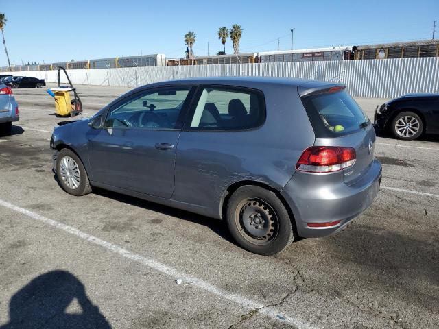 WVWBB7AJ0CW230058 - 2012 VOLKSWAGEN GOLF GRAY photo 2