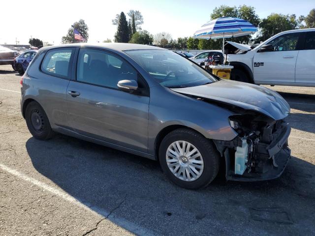 WVWBB7AJ0CW230058 - 2012 VOLKSWAGEN GOLF GRAY photo 4