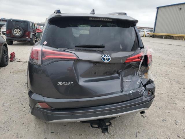 JTMRJREV5JD201660 - 2018 TOYOTA RAV4 HV LE GRAY photo 6