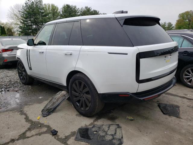 SALKP9FU2PA022808 - 2023 LAND ROVER RANGE ROVE SE WHITE photo 2