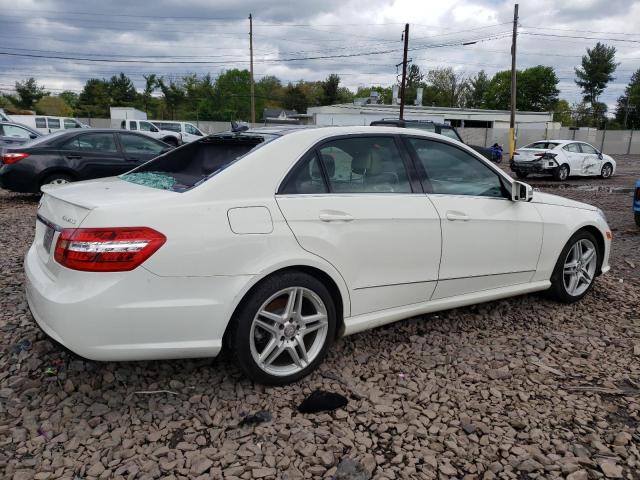 WDDHF8JB4CA569227 - 2012 MERCEDES-BENZ E 350 4MATIC WHITE photo 3