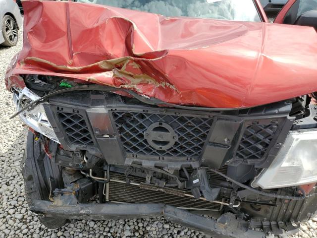 1N6DD0ER7HN772830 - 2017 NISSAN FRONTIER S RED photo 11