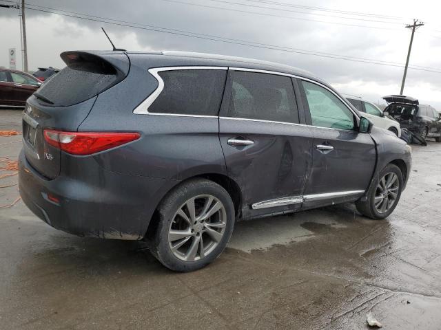 5N1AL0MN0DC301076 - 2013 INFINITI JX35 GRAY photo 3